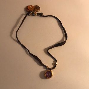 Alex and ani silk tie pull bracelet